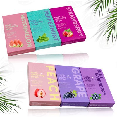 Stribedi Gwynnu Dannedd Cludadwy